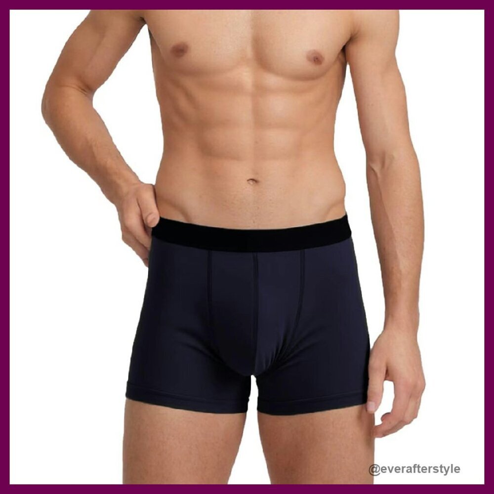 Men's Merino Wool Boxer Briefs Breathable Supportive Outdoor Performance